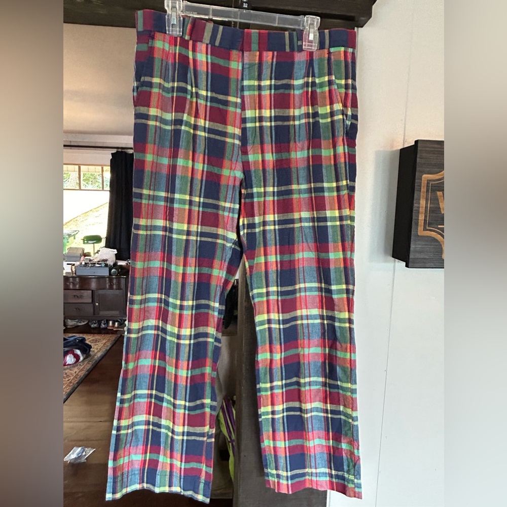 Vintage David Rose plaid pants